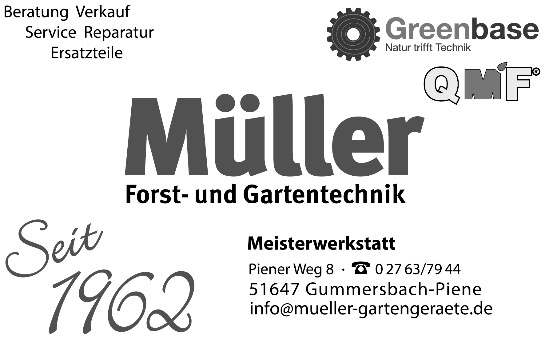 Müller Wolfgang Forst und Gartentechnik