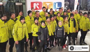 Greenbase beim RTL Spendenmarathon - Gruppenbild
