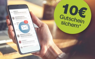10€ geschenkt: jetzt für unseren Greenbase Newsletter anmelden!