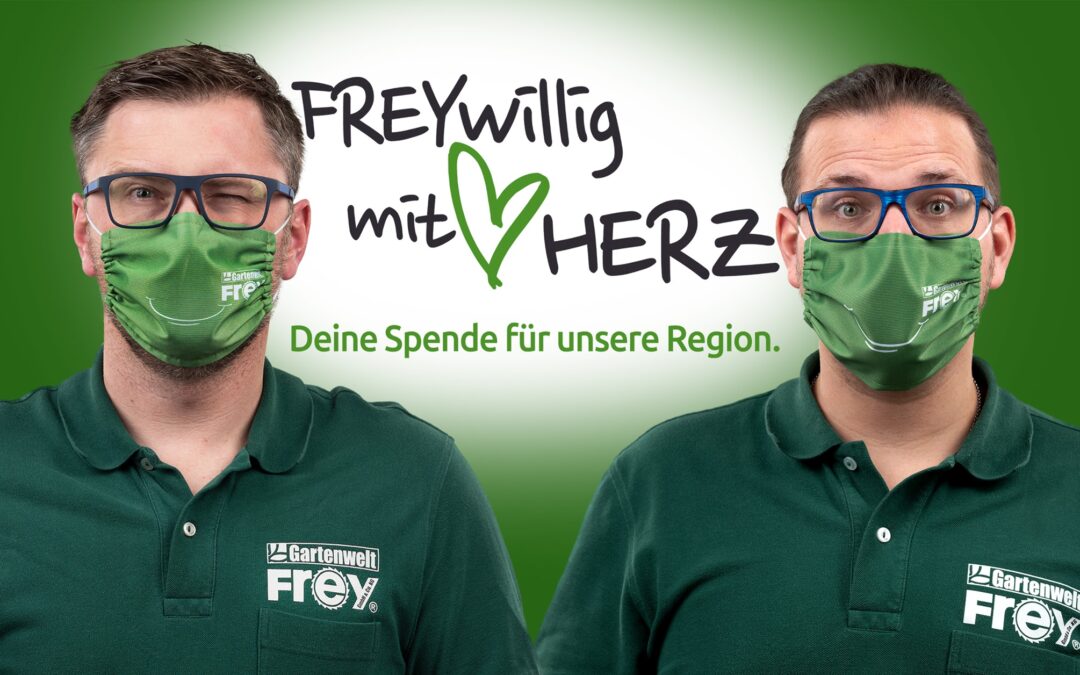 „Freywillig mit Herz – Deine Spende für unsere Region“