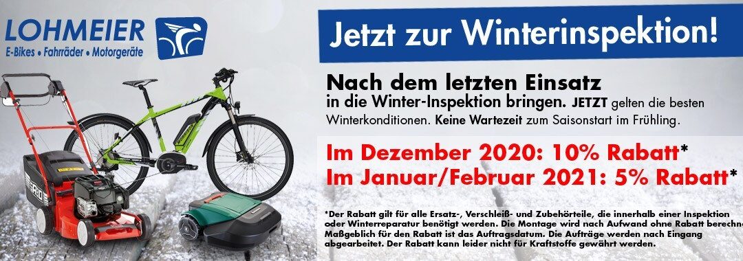 Schon einen Termin für die Winterinspektion?