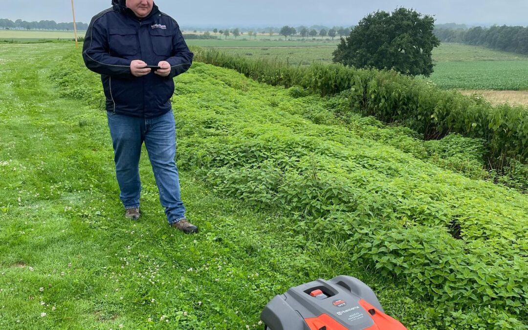 Husqvarna Epos bei Greenbase l Horstmann Gartentechnik