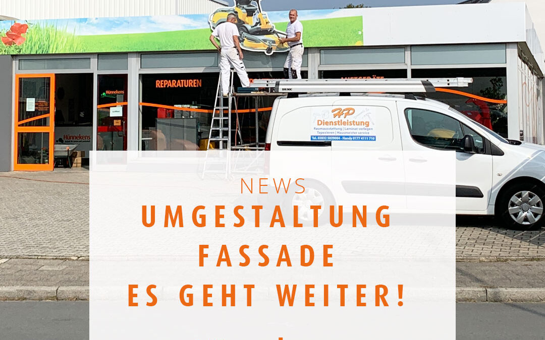 Es wird renoviert!