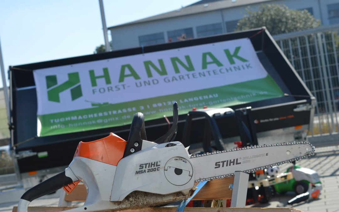 Motorsägenlehrgang bei Greenbase l Hannak Forst- und Gartentechnik