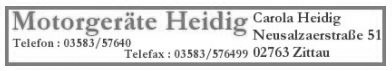 Motorgeräte Heidig